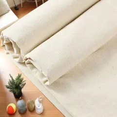 Pack of 5 Yards, 100% Cotton Muslin Fabric 48&rdquo; Inch Wide