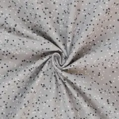 Mook Fabrics Dotted Flannel Fabric [108 in. Wide] - By The Yard Ultimate Gray