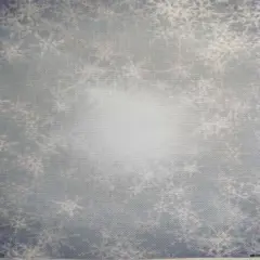 Starry Frost Designer Printed AIDA Fabric. Canvas for embroidery with an applied backgroundKF-1196A