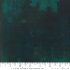 Green Grunge Basics Everglade 44"/45" Per Yard