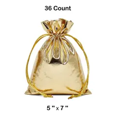 Metallic Lame Bag 5" x 7" Sleek and Durable