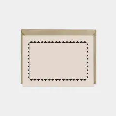 Sawtooth Border Note Cards III