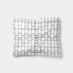 Pillow Emboss Geo Gift Wrap IV C