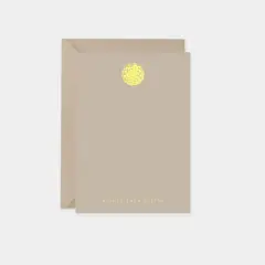 French Marigold Botanical Note Cards II