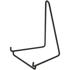Bard's Black Wire Easel Stand, 6" H x 4" W x 4.5" D