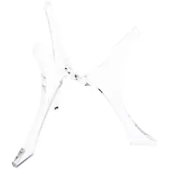 Plymor Clear Acrylic 3-Leg Tri-Pod Display Riser, Holds Egg or Sphere, 4" H x 3.25" W x 3.25" D