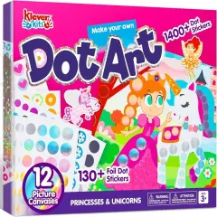 No Mess Sticker Dot Art Kit for Kids Craft Kits