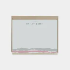 Torn Paper Edge Note Cards VII