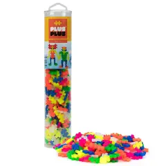 Plus-Plus&reg; 240-Piece Tube, Neon