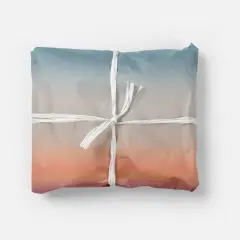 Golden Hour Sunset Ombre Gift Wrap