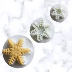 3 pc Snowflake PLUNGERS