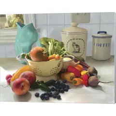 Garden Harvest by Nick Kratz 20" x 16" Canvas Wall Art