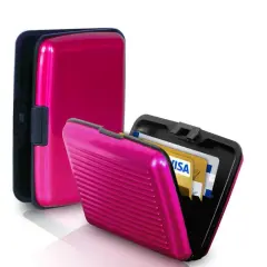 Kitcheniva Waterproof Credit Card Wallet Holder Hotpink