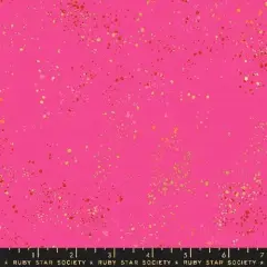 Pink Speckled Metallic Playful 43"/44" Fabric Per Yard