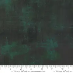 Green Grunge Basics Christmas Green 44"/45" Per Yard