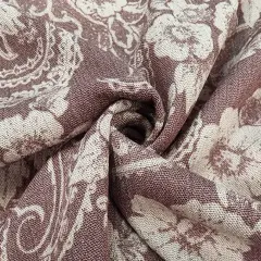 1 Yard Lightweight Rose Rayon Crinkle Fabric Ideal For Dresses Blouses Skirts Apparel 50/52" Width