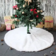 35 Inches Christmas Tree Skirt for Holiday,Home Decoration, Displaying Presents