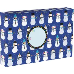 Pack/6: Snowman Party Theme Mailing Box