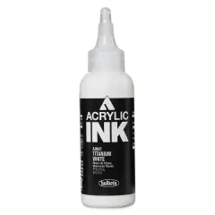 Holbein Acrylic Ink - Titanium White, 100 ml