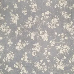 1 Yard Gray Beige Rayon Crinkle Fabric Adds Versatile And Modern Touch To Dresses, Skirts 50/52" Width