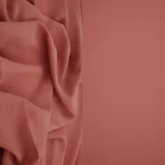 1 Yard Ghost Crepe Solid Stretch Woven Fabric for Drapery and Upholstery 57/58" Width MAUVE