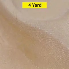 Shantung Satin Fabric Satin Dupioni Silk for Apparel and Garments 60" wide Champagne