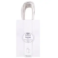 Angels Special Occasions 12 Pack Kraft Bag 8" x 5" - White Color