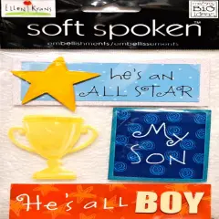 Me & My Big Ideas Boy Dimensional Stickers