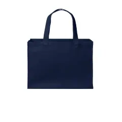 Port Authority&reg; Cotton Canvas Over the-Shoulder Tote