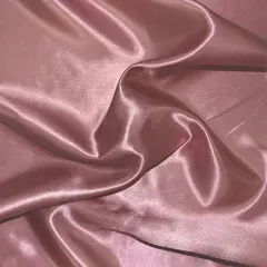 1 Yard Premium Satin Fabric Smooth Lustrous Material for Apparel, Gowns, and Event Decor 58/60" Width Dusty Rose