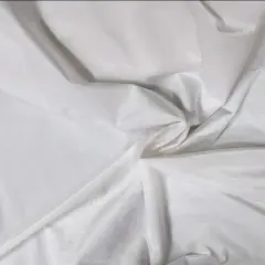 1 Yard Luxe Velvet Upholstery & Curtain Fabric for Home & Apparel 56" Wide White