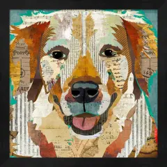 Golden by Traci Anderson 13" x 13" Framed Wall Art