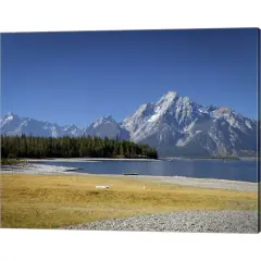 Tetons by J.D. McFarlan 20" x 16" Canvas Wall Art