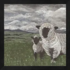 Scotland Spring by Soulspeak & Sawdust 13" x 13" Framed Wall Art