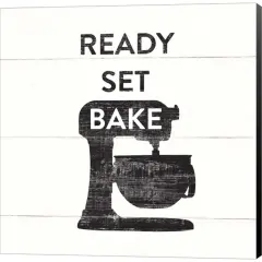 Bake II Farmhouse by Wild Apple Portfolio 12" x 12" Canvas Wall Art