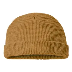 Richardson&reg; Waffle Cuffed Beanie Camel