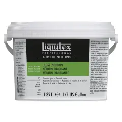 Liquitex Fluids Acrylic Medium - Gloss, 1.89 L