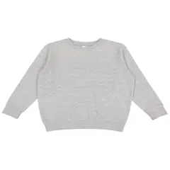 LAT&reg; Youth Elevated Fleece Crew HEATHER