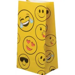 Emoji Paper Bags Include 12 Units