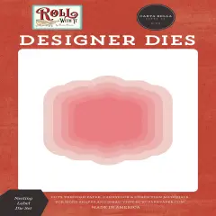 Carta Bella Dies-Nesting Label, Roll With It