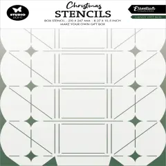 Studio Light Essentials Stencil 5.83"X8.25"-Nr. 04, Candy Giftbox