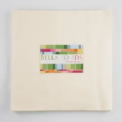 Bella Solids 10" Square Junior Pack (Junior Layer Cake) in Ivory by Moda for Moda (9900JLC 60)