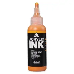 Holbein Acrylic Ink - Isoindolinone Yellow, 100 ml