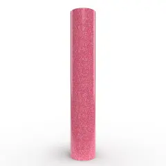 Siser&reg; Glitter Heat Transfer Vinyl, 11.8" x 60" Rainbow Coral