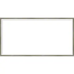 Lucie Framed Dry Erase Magnetic Board Silver White