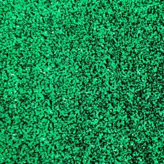 1 Yard Sequins Embroidered Stretch Velvet Rodeo Fabric Kelly Green
