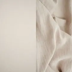 1 Yard Cey Airflow Woven Jacquard Fabric Lightweight 100% Polyester 59/60 Inches Wide STONE