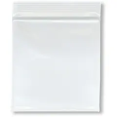 Plymor 3" x 3" (Pack of 100), 6 Mil Industrial Duty Zipper Reclosable Plastic Bags