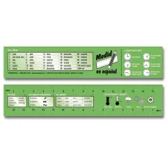 Poster Pals Spanish Vocabulary Learning Bookmarks , language educational reference ruler, excellentTeacher Classroom Reading Reward and Gift for Young Readers, 64 pack