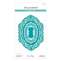 Spellbinders Etched Dies By Dawn Bibby-Cameo Frames